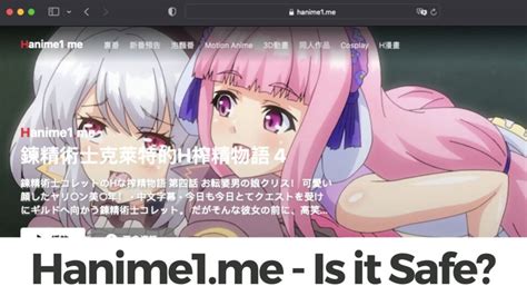 Scroll down just a little bit and you find what looks kind of like a hentai porn tube site. . Hanime1 me